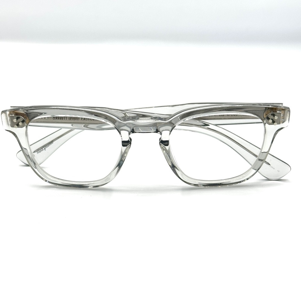 Garrett Leight GLCO Regent Color LLG Soft Square Eyeglasses New Unisex